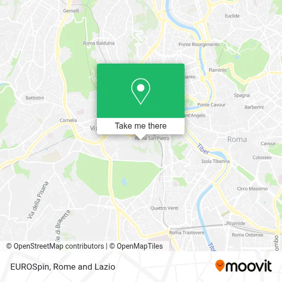 EUROSpin map