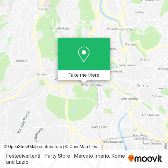 Festedivertenti - Party Store - Irnerio Market map
