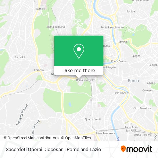 Sacerdoti Operai Diocesani map