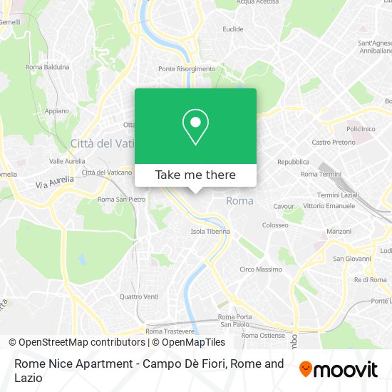 Rome Nice Apartment - Campo Dè Fiori map