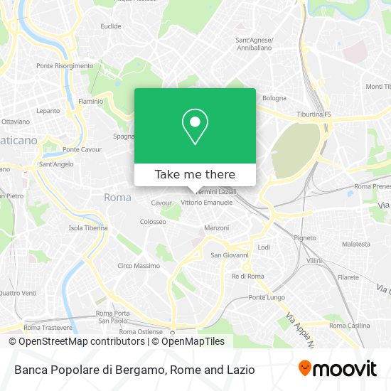 Banca Popolare di Bergamo map