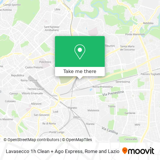 1h Clean + Ago Express Dry Cleaning map