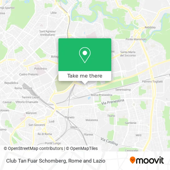 Club Tan Fuar Schomberg map