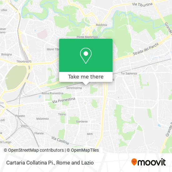 Collatina Paper Store map