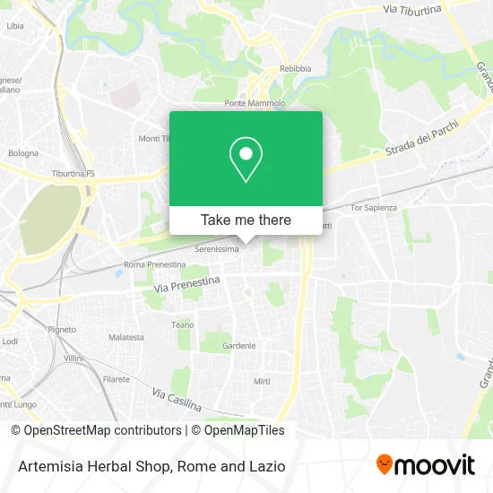 Artemisia Herbal Shop map