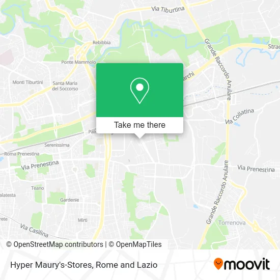 Hyper Maury's-Stores map