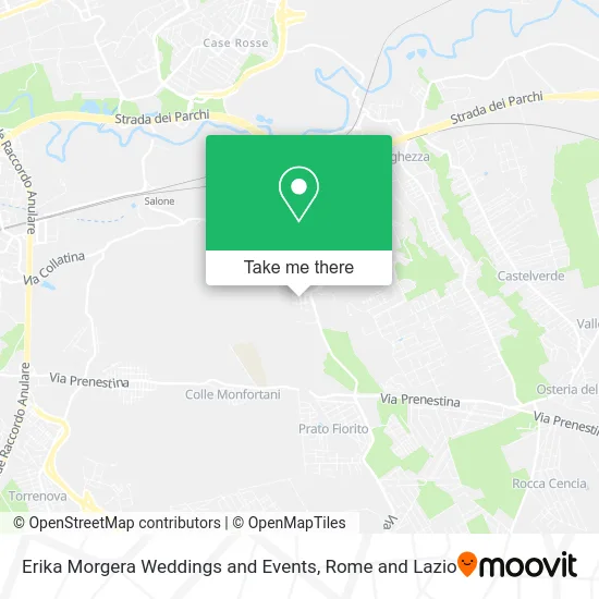 Erika Morgera Weddings and Events map