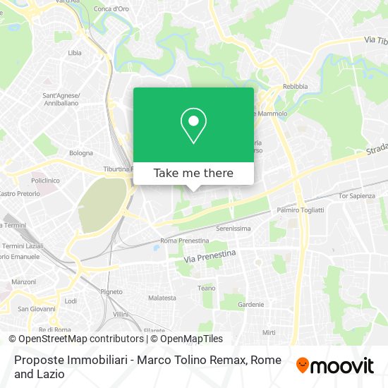 Proposte Immobiliari - Marco Tolino Remax map