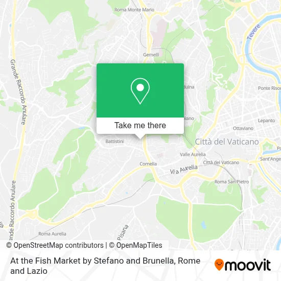 At the Fish Market by Stefano and Brunella map