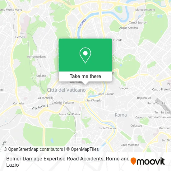 Bolner Damage Expertise Road Accidents map
