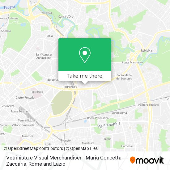 Vetrinista e Visual Merchandiser - Maria Concetta Zaccaria map