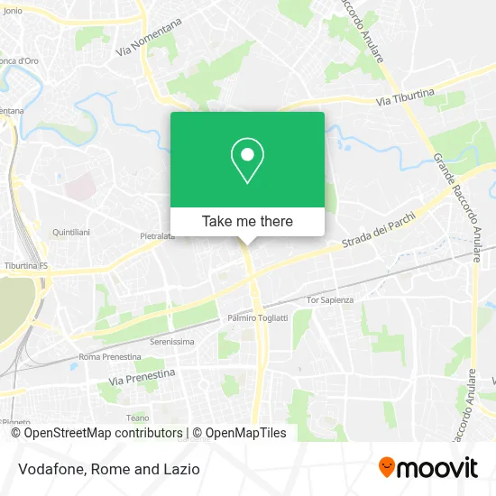 Vodafone map