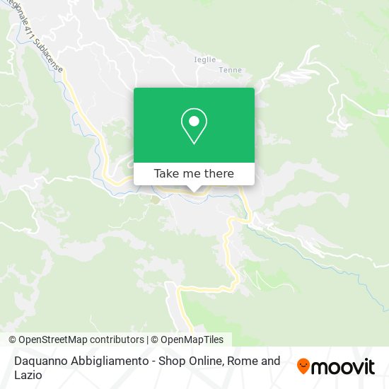 Daquanno Abbigliamento - Shop Online map