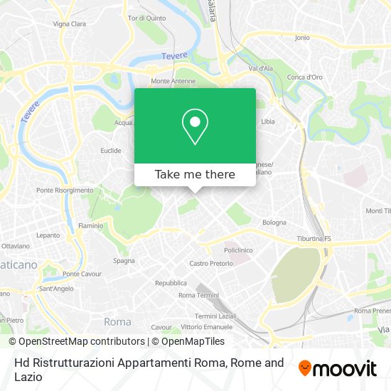 Hd Ristrutturazioni Appartamenti Roma map