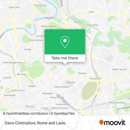 Geco Constructions map