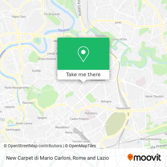 New Carpet di Mario Carloni map