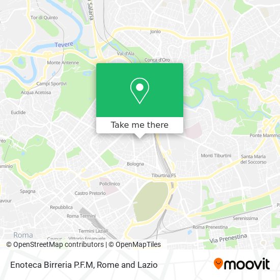 Enoteca Birreria P.F.M map