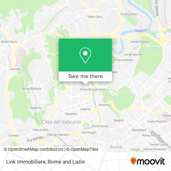 Link Immobiliare map