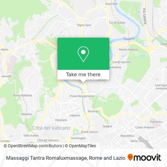 Massaggi Tantra Romaluxmassage map