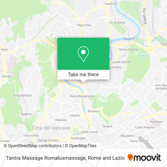 Tantra Massage Romaluxmassage map