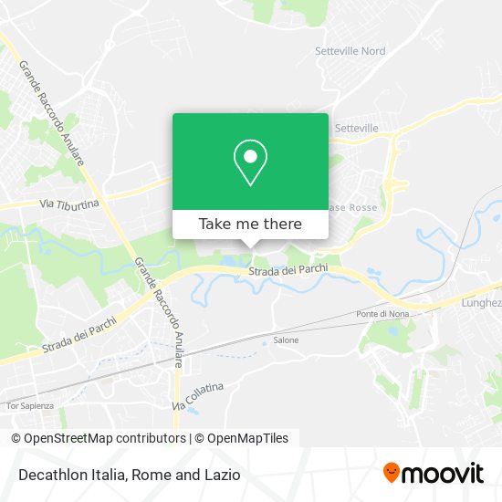 Decathlon Italia map