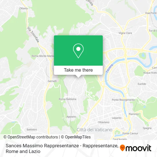 Sances Massimo Representatives map