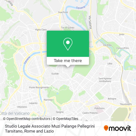 Studio Legale Associato Muzi Palange Pellegrini Tarsitano map