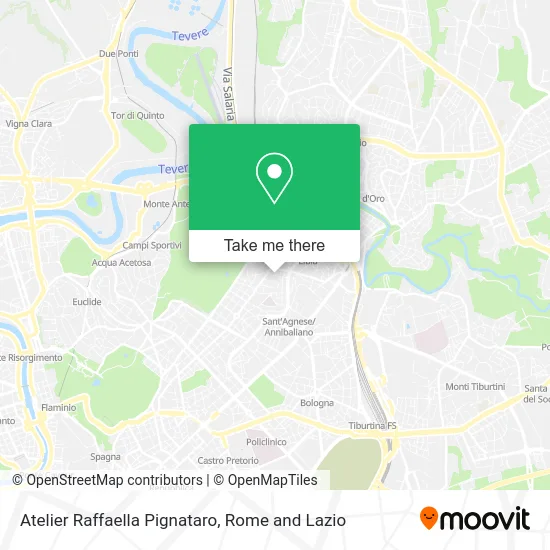 Raffaella Pignataro Atelier map