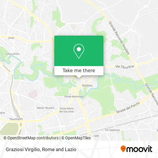 Virgilio Graziosi map