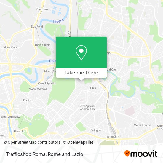 Trafficshop Roma map