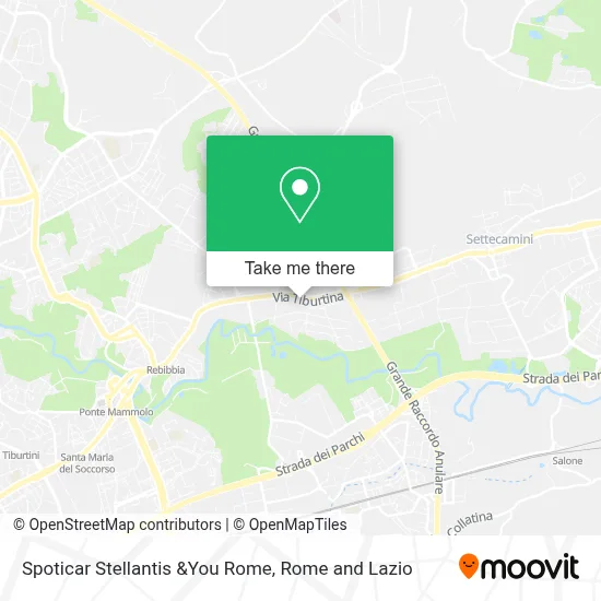 Spoticar Stellantis &You Rome map
