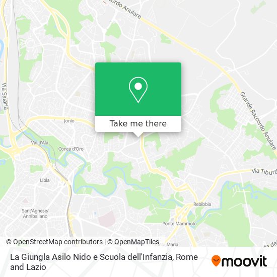 La Giungla Asilo Nido e Scuola dell'Infanzia map