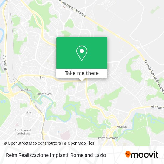 Reim Realizzazione Impianti map