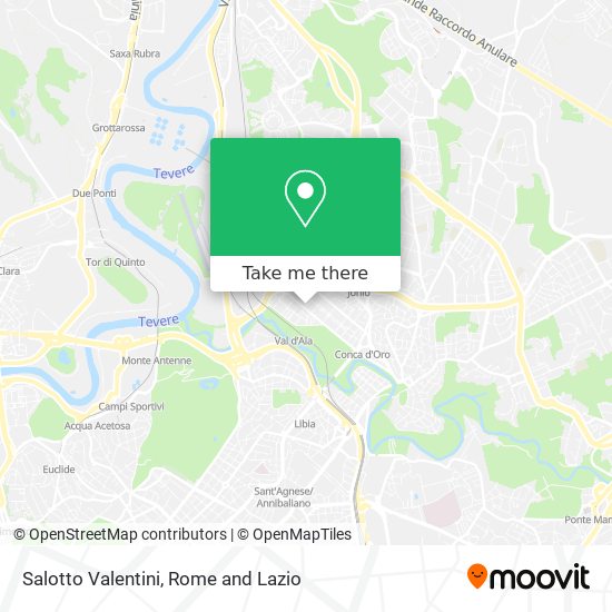 Salotto Valentini map