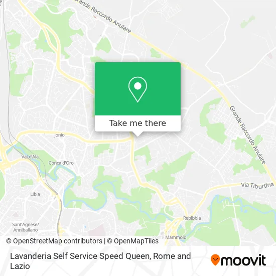 Speed Queen Self-Service Laundry map