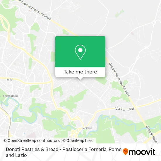 Donati Pastries & Bread map