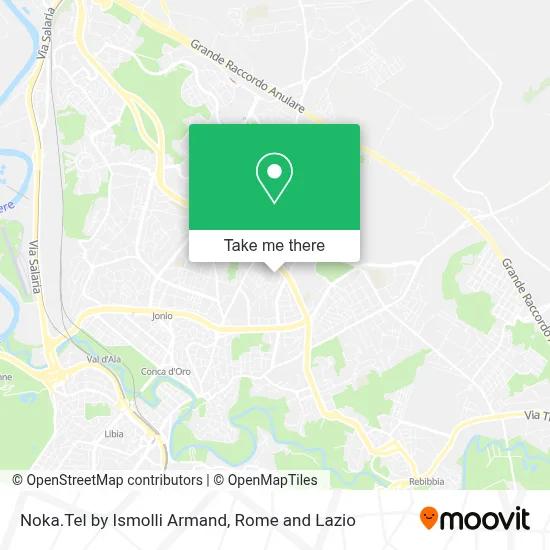 Noka.Tel by Ismolli Armand map