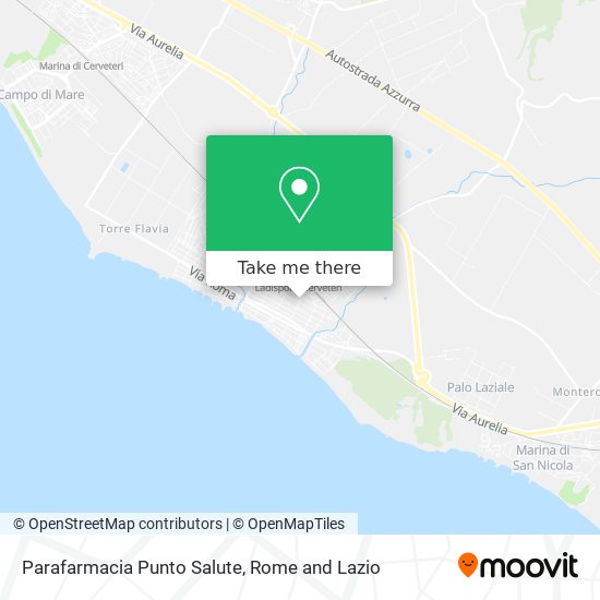 Parafarmacia Punto Salute map