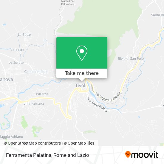 Ferramenta Palatina map