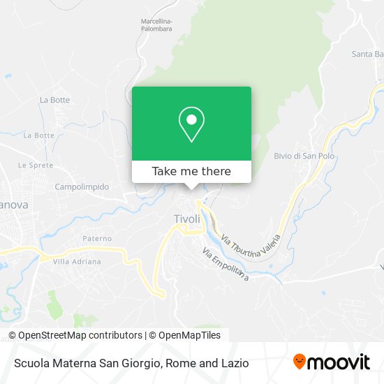 Scuola Materna San Giorgio map