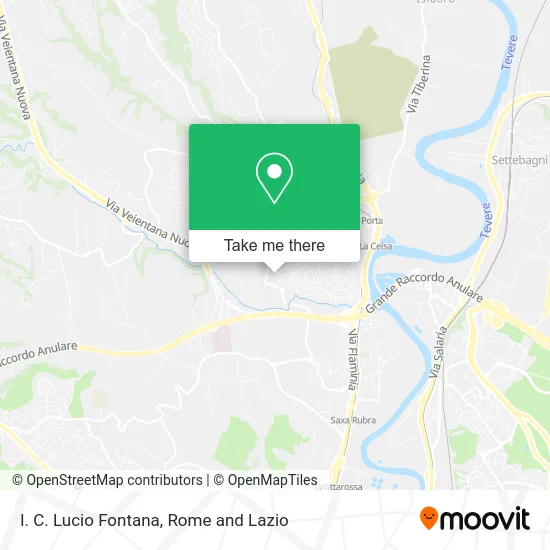 Lucio Fontana School map