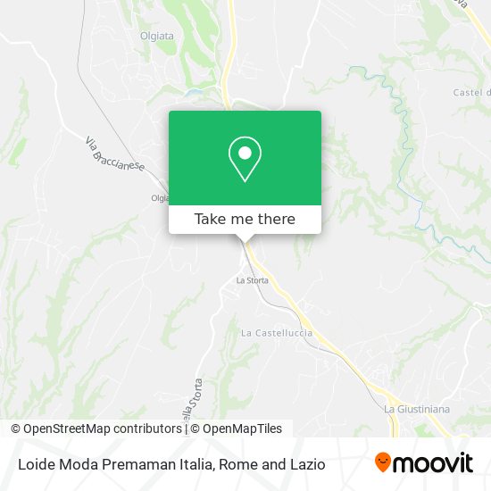 Loide Moda Premaman Italia map