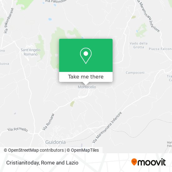 Cristianitoday map