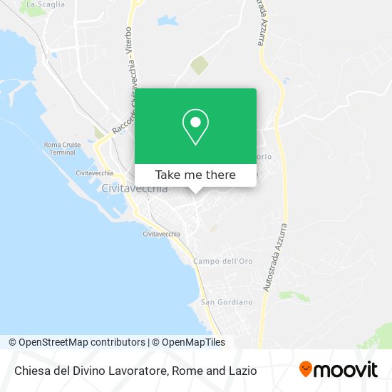 Chiesa del Divino Lavoratore map