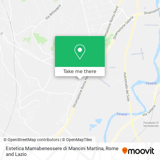 Estetica Mamabenessere di Mancini Martina map