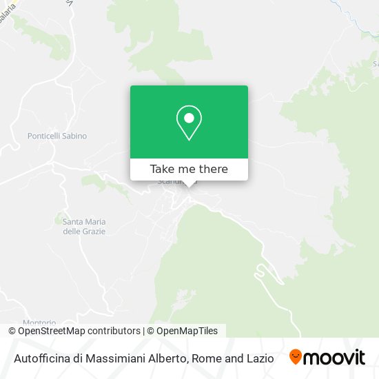 Autofficina di Massimiani Alberto map