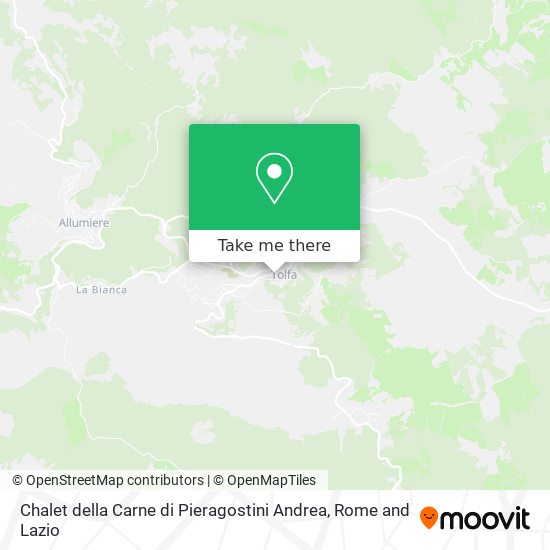 Chalet della Carne di Pieragostini Andrea map