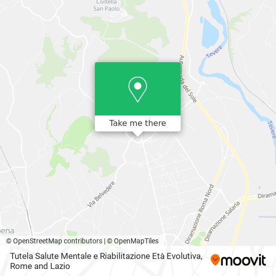 Tutela Salute Mentale e Riabilitazione Età Evolutiva map