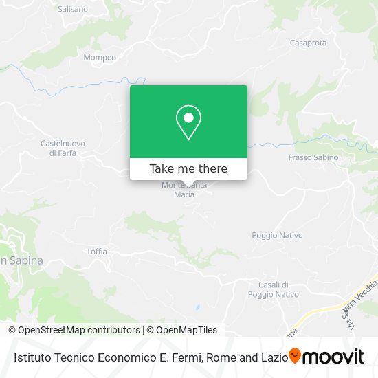 Istituto Tecnico Economico E. Fermi map