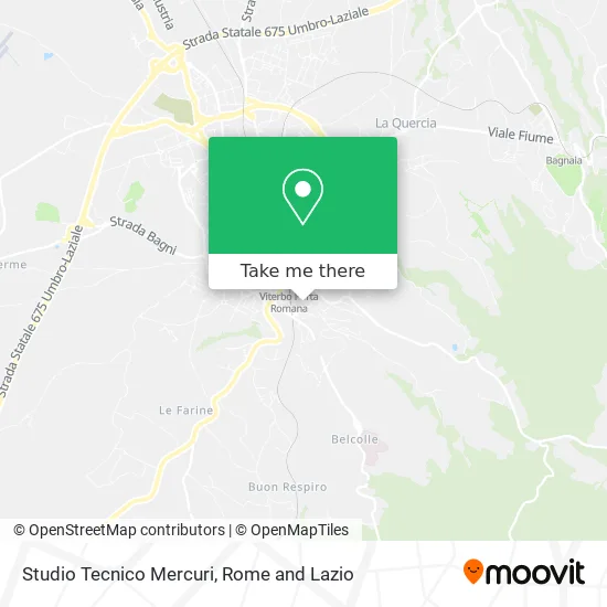 Studio Tecnico Mercuri map